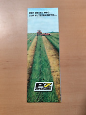 prospekt PZ Zweegers Der beste weg zur futterkrippe traktor brochure 41