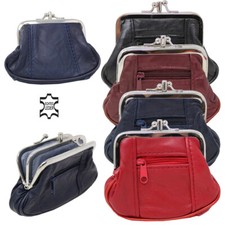 Leder geldbörse mit - leder,