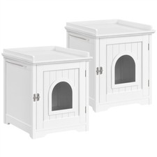 2er Set Katzenklo Schrank