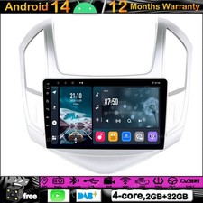 9"Android 14 Autoradio Carplay DAB GPS SAT Navi BT For Chevrolet Cruze 2012-2015