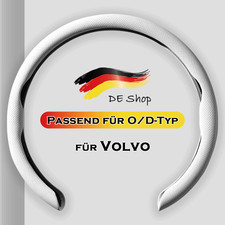 Für Volvo Nappaleder Auto Lenkradbezug Mode Anti-Rutsch-Leder Auto Innenraum Ø38