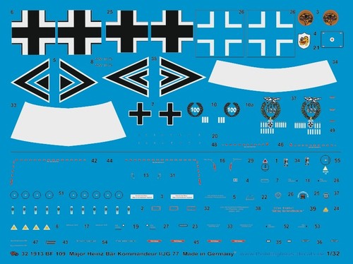 Peddinghaus decals ep1913 - 1/32,