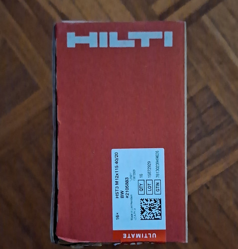 Hilti hst3 m12x115 bw - hilti,