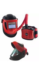 Schweißmaske Air Fed System, Weltek Navitek, komplett inkl. Ladegerät & Akku