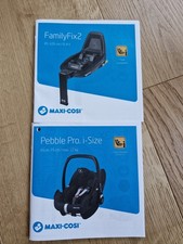 Gebraucht - MaxiCosi Pepple Pro. i-Size mit Newborn Einsatz + Isofix FamilyFix2