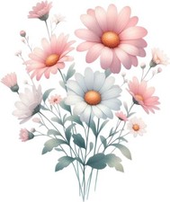 Aquarell Gänseblümchen Blume
