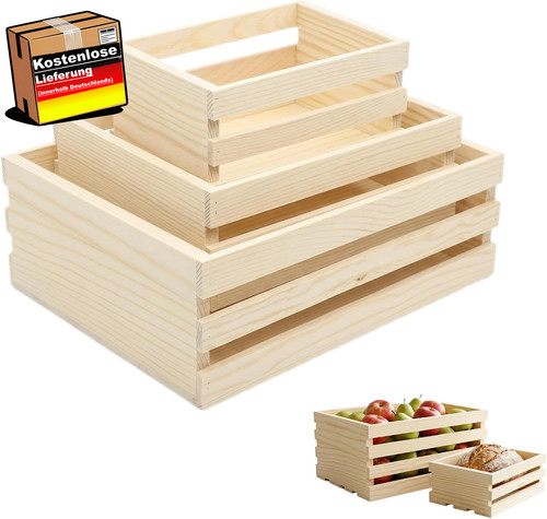 Holzkisten set größen - set,