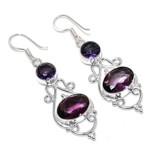 Handgefertigter lila amethyst - lila,