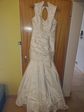 lohrengel brautkleid gr 38-40 gebraucht 2 teilig kleid mit rock elfenbeinweiss
