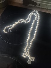 Echte PERLENKETTE 60 CM, 6-7
