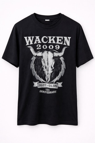 Wacken 2009 festival - festival, t-shirt