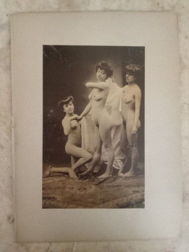 Künstlerischer akt 1900 - um,