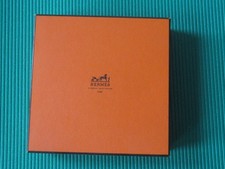 Hermes Box Schachtel aus Karton ca 19,5 x 19,5 x 4,5 cm Geschenk box