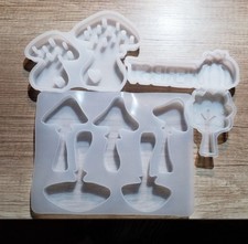 Silikonformen  Gießformen Herbst Pilze