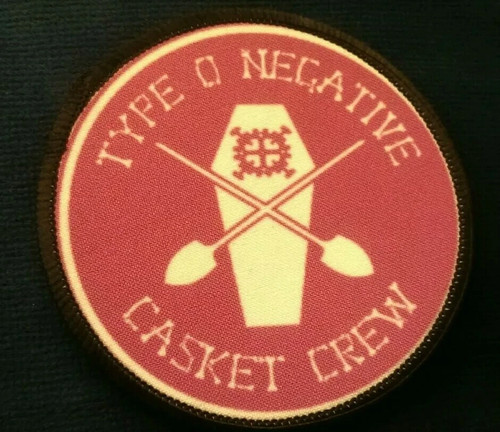 Type negative patch goth - negative,