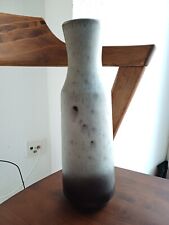 Karlsruher Majolika Vase Grau