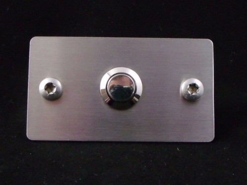 Design edelstahl klingelplatte - edelstahl,