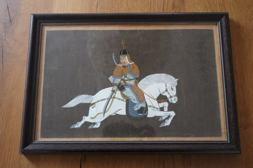 Vintage bild eines - bild, asiatischen