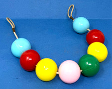 Rassel Rasselkette für Puppenwagen für Puppe DDR 1960er Jahre /P6.9/6