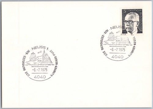 Karte sst sonderstempel - karte,