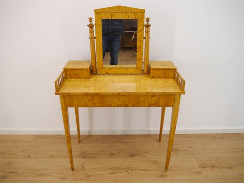 Biedermeier schreibtisch birke - biedermeier,