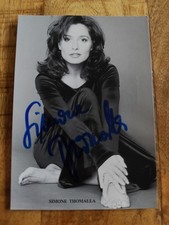 Original Autogramm Simone Thomalla Rüdel Postkarte
