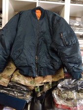  Angebot Ma1 Bomberjacke Blau