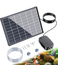 Biling 8W Solar Teichbelüfter, Luftpumpe Fischteiche mit 4400mAh Akku, 3 Modi2