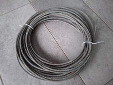 31m 6mm Stahlseil Drahtseil Seil Seilwinde Forstwirtschaft Baumarbeiten Forst