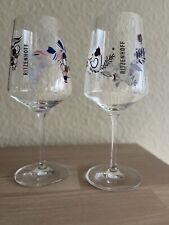 2 Designer-Weingläser Ritzenhoff, limitierte Auflage