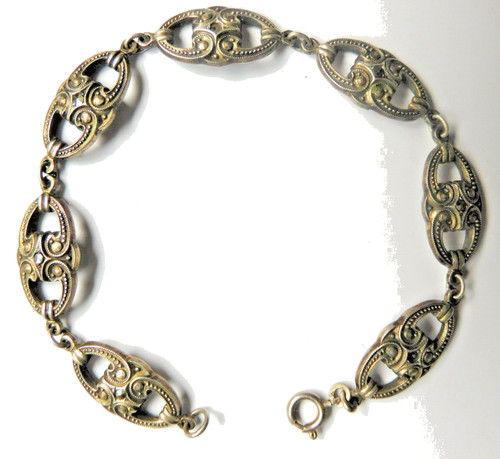Art deco armband - armband, silber