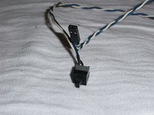 Frontpanel Reset Switch Front Panel Schalter Kabel blauweiß Taste Computer PC