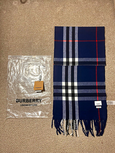 Burberry schal marineblau - burberry, in