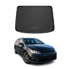Kofferraummatte Kofferraumwanne für VW Golf mk7 Variant 2013-2020 Gummi TPE