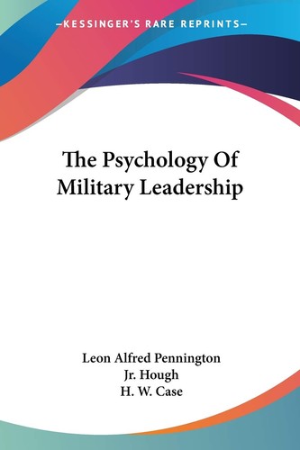The psychology military - the,