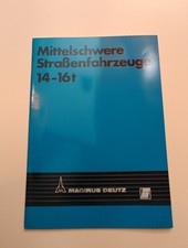 Original Prospekt Magirus Deutz Iveco Lastwagen Lkw Oldtimer N20