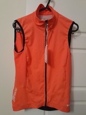 Castelli Damen Fahrrad Perfetto Air Wind Weste Wasser Windabweisend Small Coral 