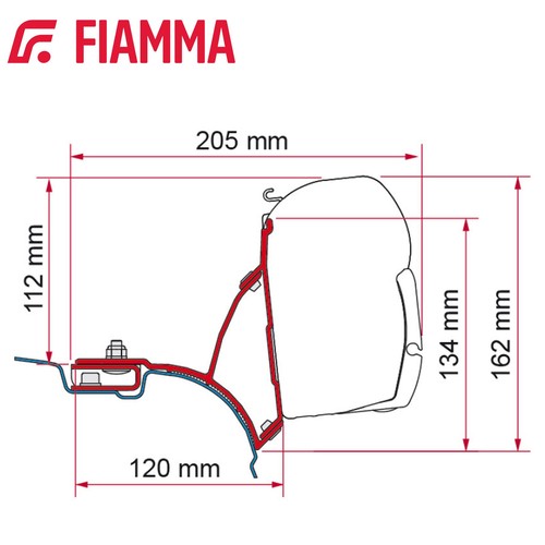 Fiamma f45 t6 - vw,