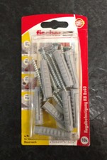10 x RB 8 x 40 mit SX Dübel, Schrauben - Fischer - Regalbefestigung