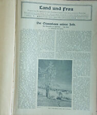 Land und Frau Zeitung kompl. Jahrg. 1931 Geflügel Gartenbau Landwirtschaft