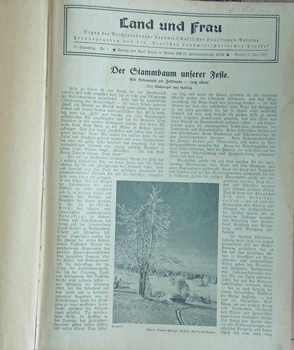 Land und frau - land, zeitung