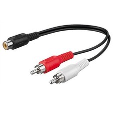 Cinch Y Kabeladapter Cinch