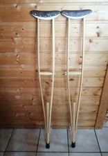 Achselstützen Holz Krücken