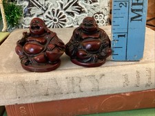 Red Chinese Laughing Buddha