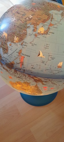 Beleuchteter kinderglobus - beleuchteter,