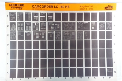 Grundig service camcorder - grundig, lc