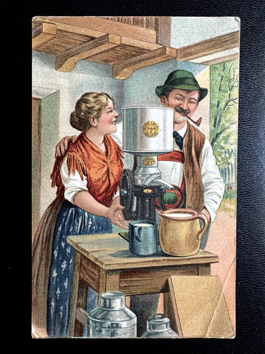 Litho werbung - ak,