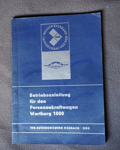 Wartburg 1000 original - wartburg,