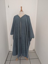 Taubenblauer Umhang - Poncho - Larp - Karneval - für alle Größen passend