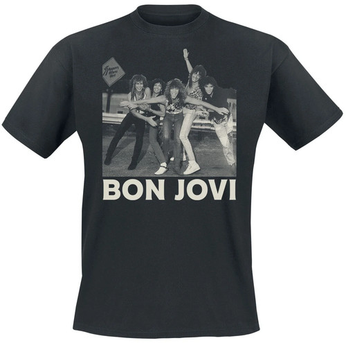 Bon jovi shirt herren - bon, t-shirt